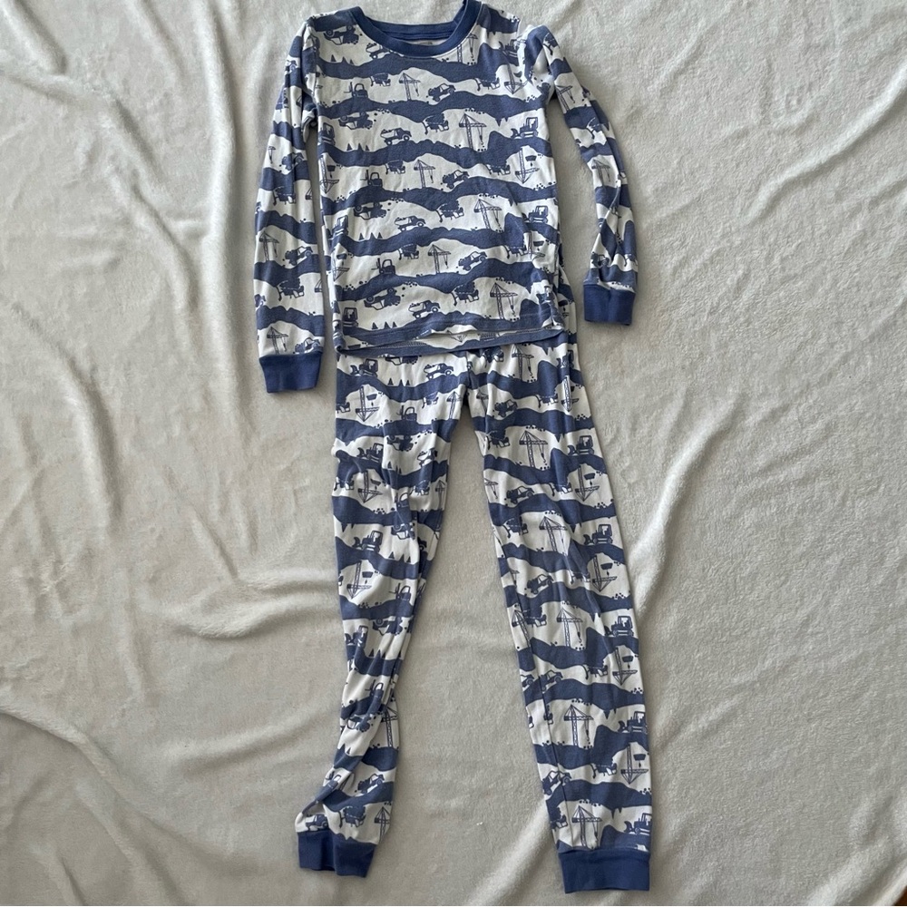Boys Gymboree construction pajamas size 10